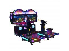 動感星蟲危機 廣州肯琰優(yōu)電子設(shè)備模擬射擊電玩體驗